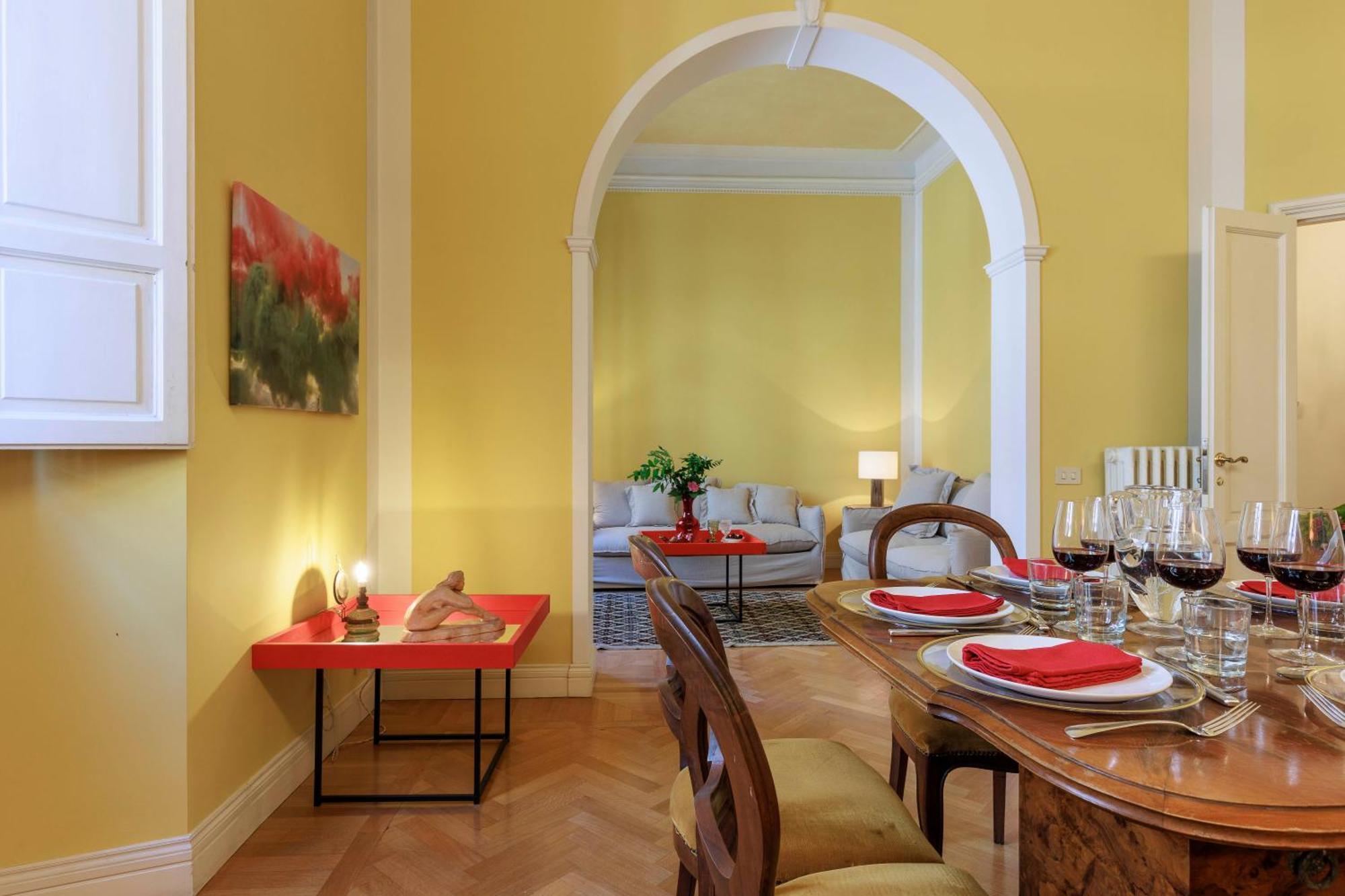 Florence Huge Apartment With Private Garden Luaran gambar